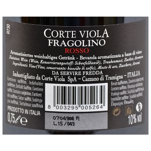 Corte Viola Fragolino Rosso 0,75l