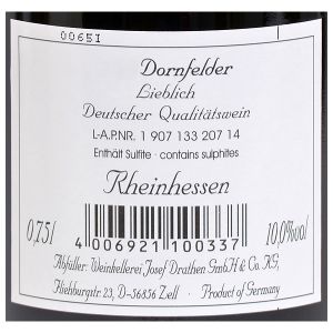 Josef Drathen Dornfelder lieblich DQW 0,75l
