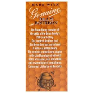 Jim Beam Honey Bourbon Whisky mit Honig 0,70l