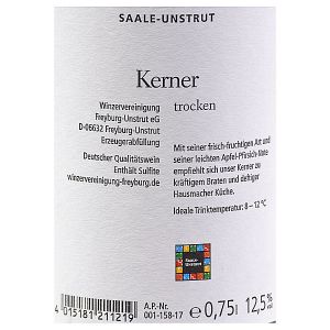 Winzervereinigung Freyburg-Unstrut Kerner DQW 0,75l