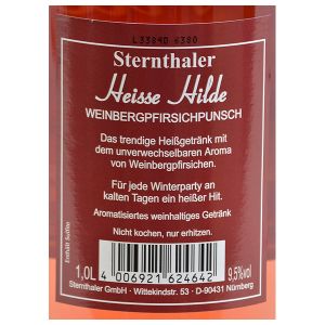 Sternthaler Heisse Hilde Weinbergpfirsich-Punsch 1,00l