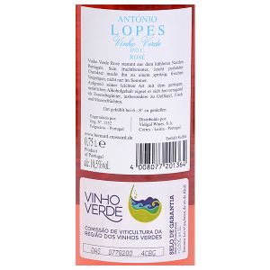 Antonio Lopes Vinho Verde Rosé DOC 0,75l