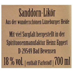 Von Lösecke Sanddorn Likör 0,70l