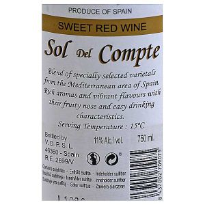 Vinas del Portillo Sol del Comte 0,75l