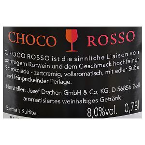 Josef Drathen Choco Rosso Frizzante 0,75l