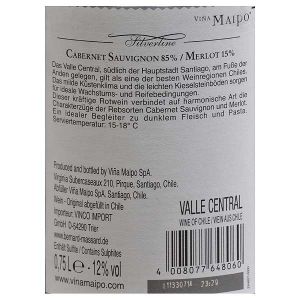 Viña Maipo Cabernet Sauvignon - Merlot 0,75l
