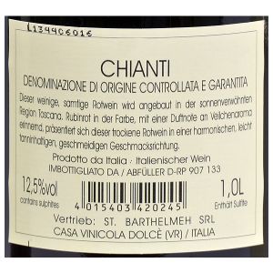 St. Barthelmeh Chianti DOCG 1,00l