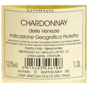 St. Barthelmeh Chardonnay Delle Venezie IGP 1,00l