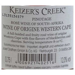 Josef Drathen Keizers Creek Rosé 0,75l