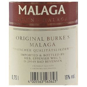 Original Burke's Malaga 0,75l