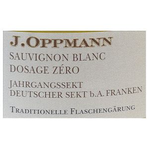 J. Oppmann Sauvignon Blanc Dosage Zéro 0,75l