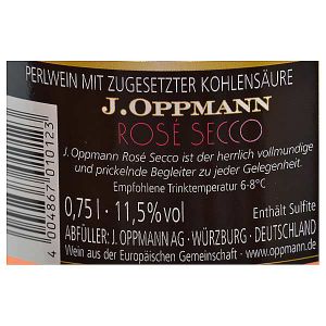 J. Oppmann Secco Rosé 0,75l