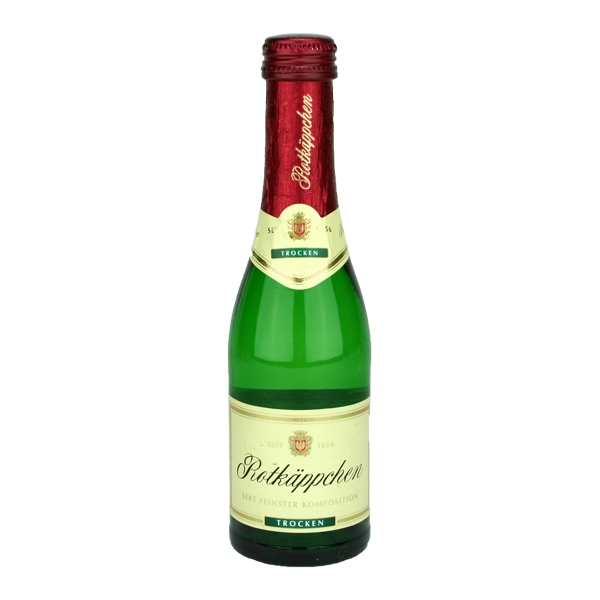Rotk&auml;ppchen Sekt trocken Piccolo 0,20 l