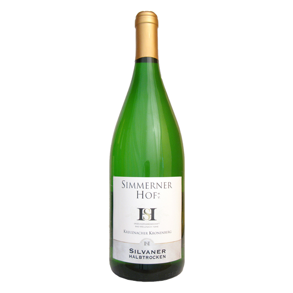Simmerner Hof Kreuznacher Kronenberg Silvaner QbA Literflasche