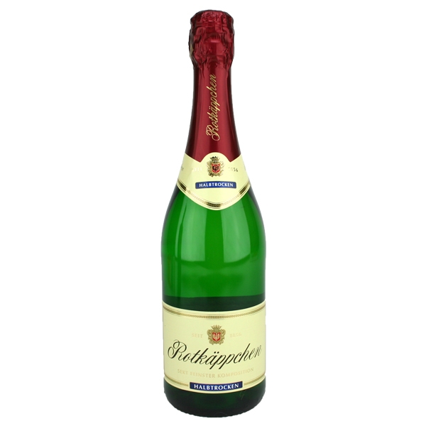 Rotk&auml;ppchen Sekt halbtrocken
