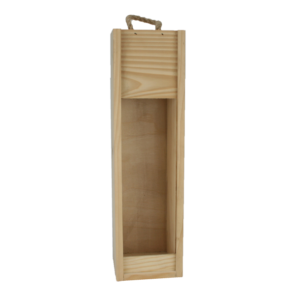 Pr&auml;sent International Weinkiste Presenta aus Holz f&uuml;r eine 0,75-Liter-Flasche