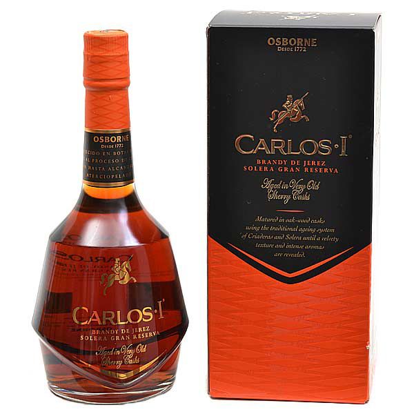 Osborne Carlos I Brandy de Jerez Solera Gran Reserva 0,70l Spanien