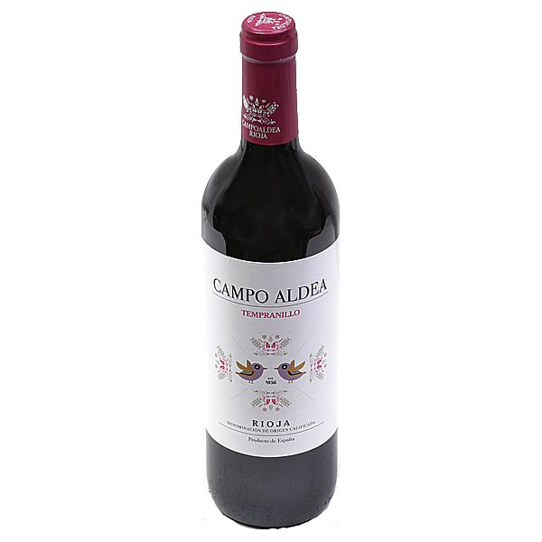 [Beliebtes neues Produkt!] Rotwein trocken Vinedos de - gourmet-weinhandel Aldea Aldeanueva DOC Campo Tempranillo Spanien Rioja