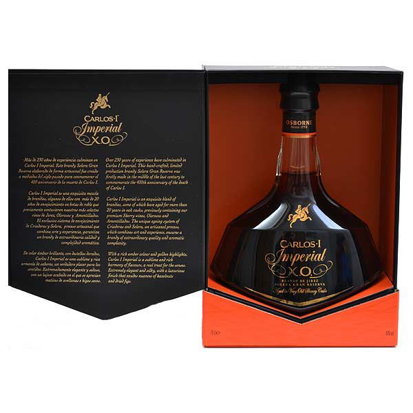 Osborne Carlos I Imperial XO Brandy de Jerez Solera Gran Reserva 0,70l