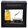 Penderyn Madeira Geschenk-Set Single Malt Welsh Whisky 2x 0,05l mit Glas
